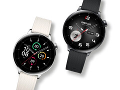 43 毫米的 Watch 3 售价 299.99 美元。图：智能手表的两种颜色选择。(图片来源：OnePlus）