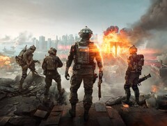图为《战地 6》中的一群士兵（图片来源：EA） 