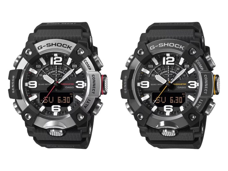 卡西欧 G-Shock GG-B100XM-1A 和 GG-B100XMB-1A 手表