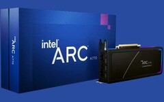英特尔Arc A770是目前市场上最快的Arc GPU。(来源：英特尔)