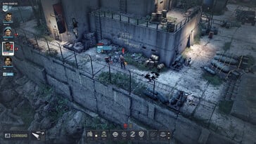 图为:《Jagged Alliance 3》的游戏画面截图。