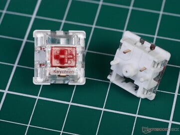 Keychron Super Red 开关。 