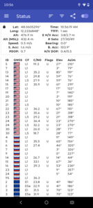 支持的卫星系统