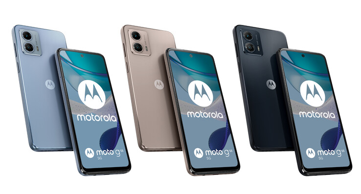 摩托罗拉Moto G53。(图片来源：摩托罗拉)