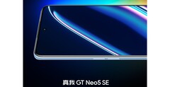 GT Neo5 SE的屏幕。(来源：Realme)
