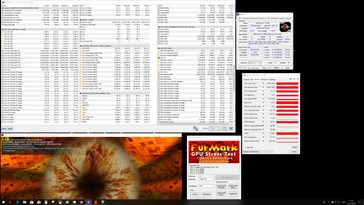 XFX Radeon RX 590 Fatboy OC+ during load test (FurMark)