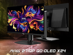 MAG 271QP X24 是微星推出的另一款 1440p 和 240 Hz 游戏显示器。(图片来源：微星科技）