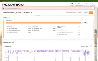 PCMark 10结果