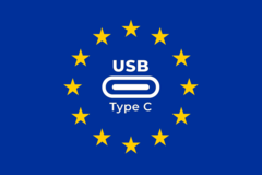 欧盟将要求大多数电子产品在2024年12月28日前具备USB-C充电功能。(图片来自Wikicommons，经编辑)