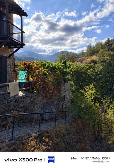 Vivo X300 Pro 24 毫米默认设置。