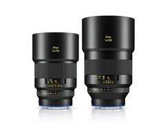 蔡司 Otus ML f1.4 50mm 和 85mm 系列(图片来源:蔡司)