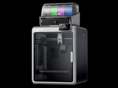 带有 CFS 装置的 Creality K2 Pro 3D 打印机。(图片来源：Creality，已编辑）