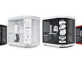 Hyte 为 Y70 Touch 配备了 PCIe 4.0 直立电缆，用于垂直安装 GPU。(图片来源：Hyte）