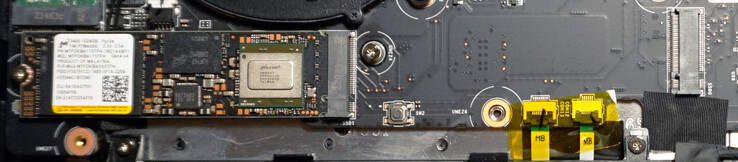 一个插槽仍可用于安装第二个固态硬盘。
