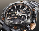卡西欧 G-Shock MRG-B2000JS-1AJR（如图）的表带和表圈都经过类钻石碳（DLC）涂层处理。(图片来源：卡西欧）