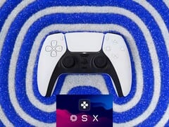 带有 DSX 徽标的 DualSense PS5 手柄触觉反馈(图片来源:索尼 PlayStation,Steam 有删改)