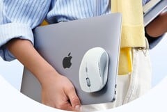 ESR MagMouse 无线鼠标是世界上首款内置充电线的磁吸附式鼠标（图片来源：ESR）