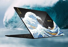 微星在 Prestige 13 AI+ Evo 上安装了著名的艺术品（图片来源：微星，已编辑）