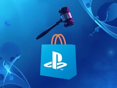 槌下显示 PlayStation 商店标识