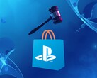 槌下显示 PlayStation 商店标识
