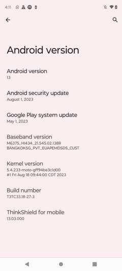 软件 摩托罗拉 Moto G84