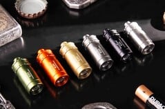 Tank007 E25 EDC手电筒共有六种颜色可供选择。