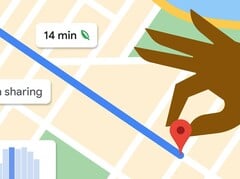 谷歌地图(Google Maps)新增一项实用功能,Apple Maps。(图片来源:谷歌)