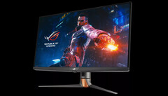 ROG Swift PG32UQXR是首批兼容DisplayPort 2.1的显示器之一。(图片来源：华硕)