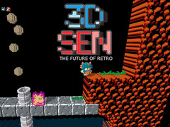 带有徽标的 3dSen NES 模拟器截图（图片来源：Steam、Geod Studio 编辑）