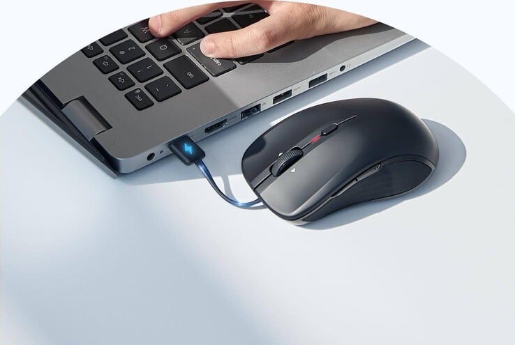 ESR MagMouse 无线鼠标一次充电可持续使用 160 小时（图片来源：ESR）