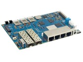 Banana Pi BPI-R4尺寸为148 x 100.5毫米,重量为250克。(图片来源:Banana Pi)。
