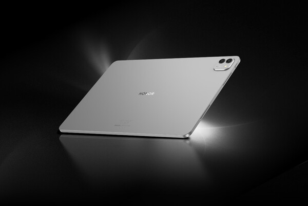 Honor MagicPad 3 灰色。（图片来源：Honor)