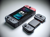 任天堂 Switch 2 Joy-Cons 非官方渲染图（图片来源：使用 DALL-E 3 生成）