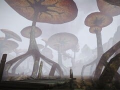 图片来自游戏《上古卷轴 3:森罗万象》。(图片来源:Tamriel Rebuilt / Bethesda Softworks)