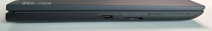 左：HDMI 2.1、SD 读卡器、智能卡读卡器（选配）