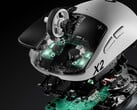 原版罗技 G Pro X2 Superstrike 的分解图。