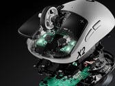 原版罗技 G Pro X2 Superstrike 的分解图。