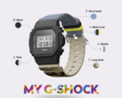 卡西欧的 "我的 G-Shock "服务允许用户定制表圈、表带甚至 LED 背光。(图片来源：卡西欧）