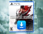 《最终幻想7:启示录》PS5版包装盒图,附下载图标