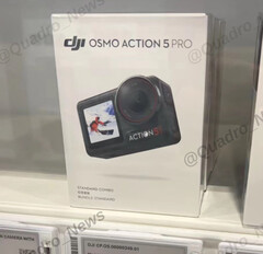 大疆可能会将 Action 5 Pro 与多个 