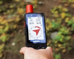 Garmin 的新型手持 GPS 设备可用于通过卫星拨打紧急电话（图片来源：Garmin）