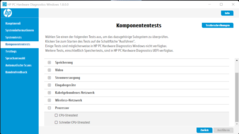 HP Support Assistant: Ein Test for jede Komponente - bei Fehlern die Ursache finden