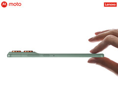 Moto X70 Air 将于 2025 年 10 月在中国上市。图:超薄手机预告照。(图片来源:联想)