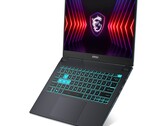 微星 Cyborg 15 AI 和 Cyborg 14 采用半透明 WASD、空格键和电源键。(来源：微星)
