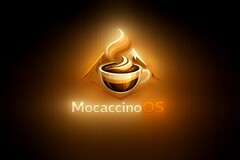 MocaccinoOS 桌面 Linux AI 制作的 26.03 版非官方徽标