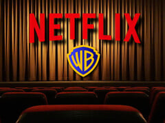 收购 WBD 后,Netflix 可能会将影院放映时间缩短至 17 天。(图片来源:onkelglocke / Pixabay、Netflix、华纳兄弟)。
