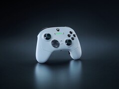 Razer 金刚狼 V3 Pro 白色侧视图（图片来源：Razer）