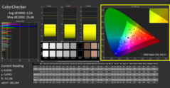 CalMAN - ColorChecker（已校准）。