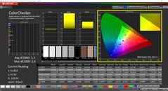 CalMAN ColorChecker（已校准）。