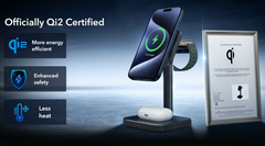 Qi2 3 合 1 充电站。(来源：ESR）